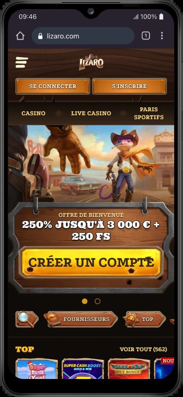 Explore lizaro online casino